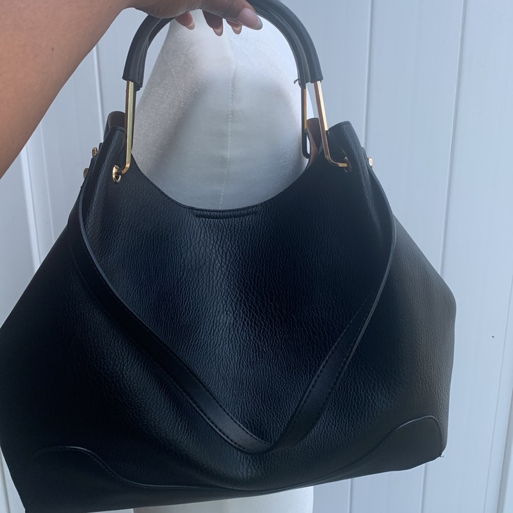Sondra Roberts Squared Vegan Leathger Bag